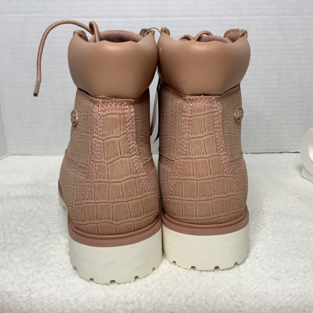NWT LUGZ ankle booties camel/beige moto combat - Picture 7 of 15